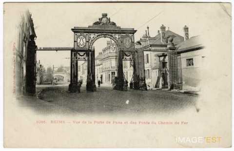 Porte de Paris à Reims